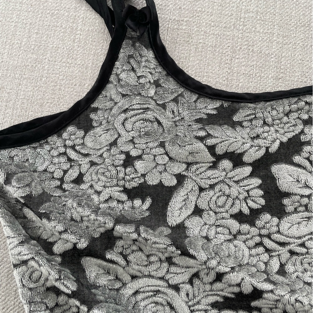 White floral Night camisole - Picture 2 of 4